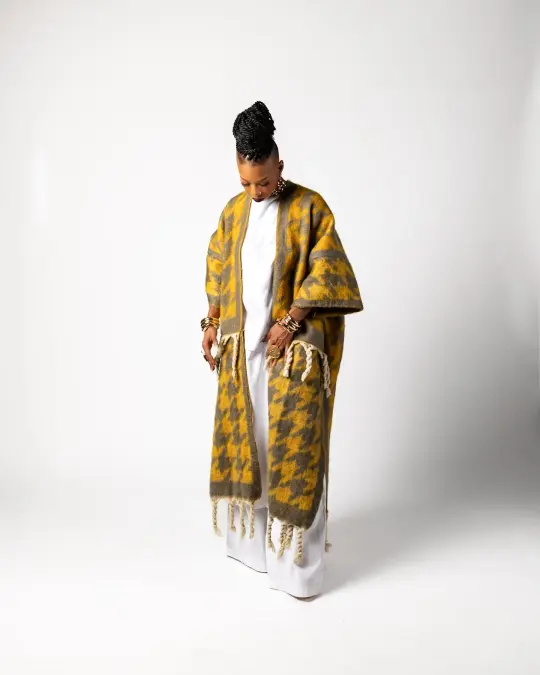 Kaci Tassel Kimono