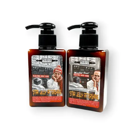 Doppelgänger Electro High Shine Star Jelly Aftershave | Homage To A Fresh, Masculine Classic!