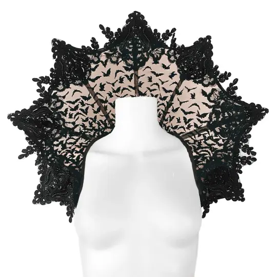 BATS CLOUD VAMPIRE COLLAR / MEDIUM - NUDE
