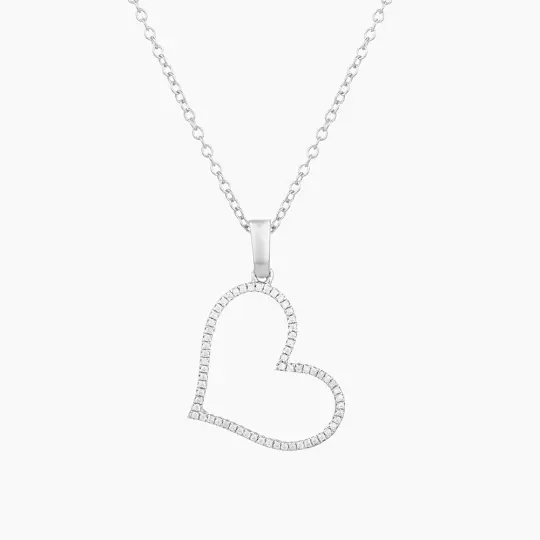 Ella Stein Genuine Heart Pendant Necklace