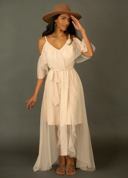 Lauryn Dress in Soft Pink