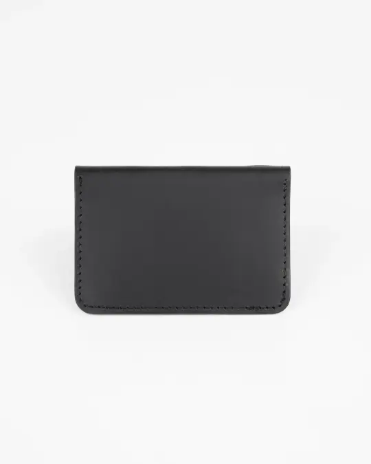 OGL Kingsman Metro Flap Style Cardholder - Black
