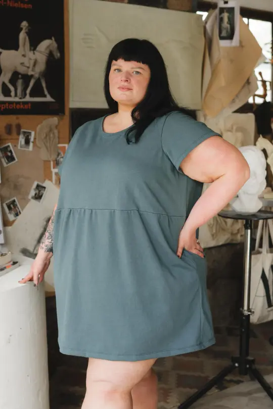Porch Dress in Aegean