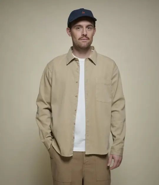Cotton Twill Long Sleeve Shirt
