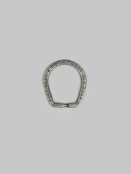 The Flat Head Iron Keyring