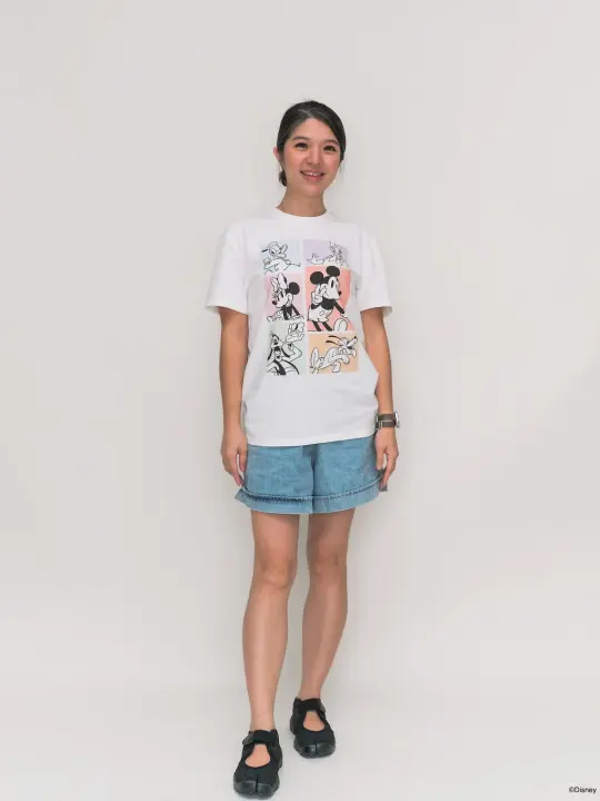 Adult Tee - Pastel Mickey Crew