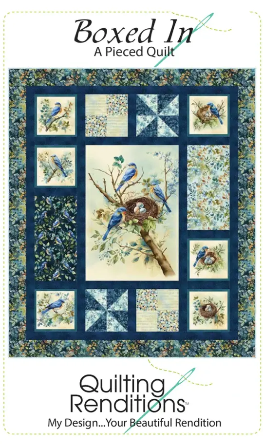 Boxed In - A Pieced Quilt