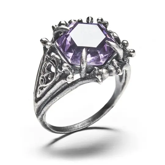 * Ready to Ship * The Hive. Amethyst. Size 8.5
