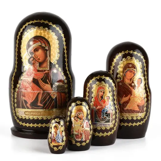 50% Off - AS IS -  Orthodox Icons Stacking Doll