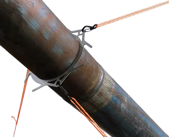 Raccoon Wood Stove Pipe Support
