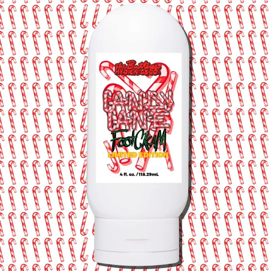 Candy Cane Foot 🦶 Cream w/ Shea & Peppermint