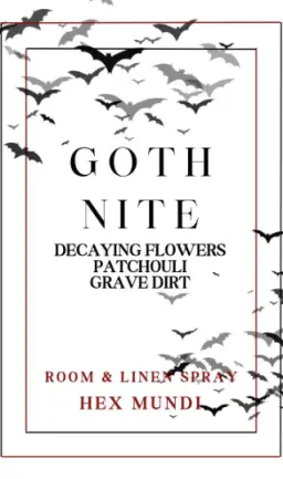 Goth Nite Room & Linen Spray ~ Venue Collection