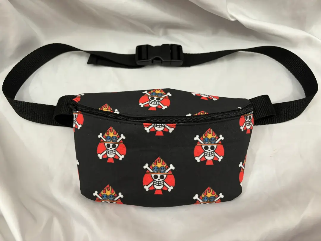 Flaming Pirate Fanny Pack