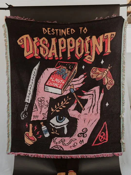 Destined To Disappoint Blanket