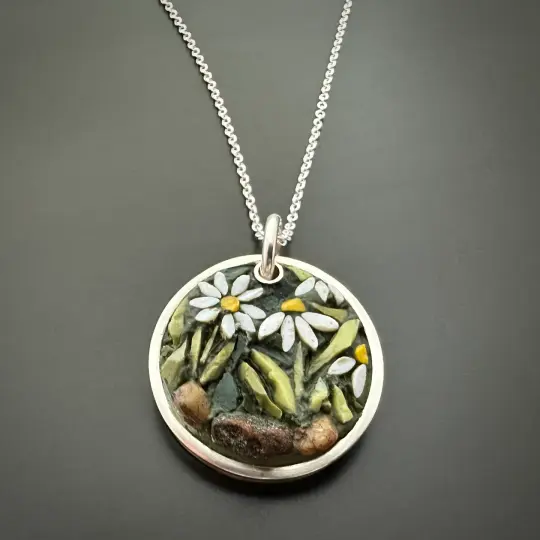 Ohiopyle Daisies Pendant