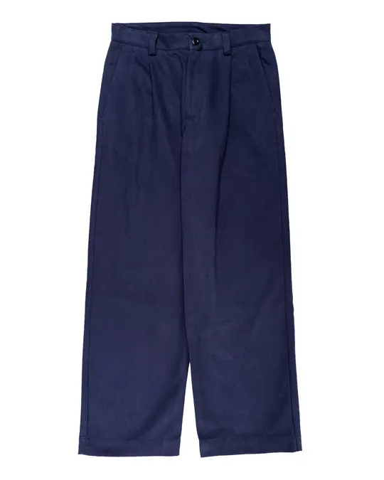 Conkers Scots Pants Heavy Peached Cotton French Navy