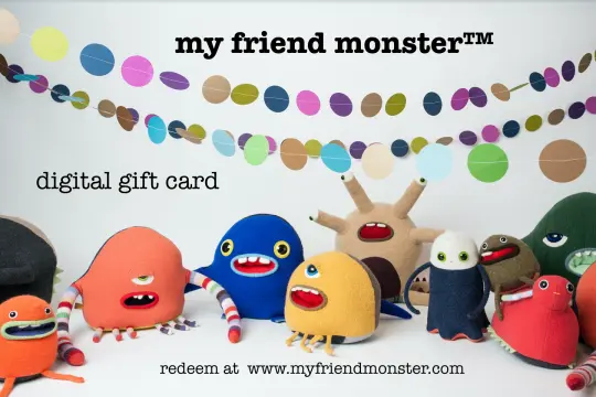 my friend monster™ digital gift card