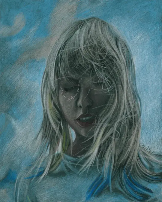 “I still remember the first fall of snow.” TAYLOR SWIFT Art Print