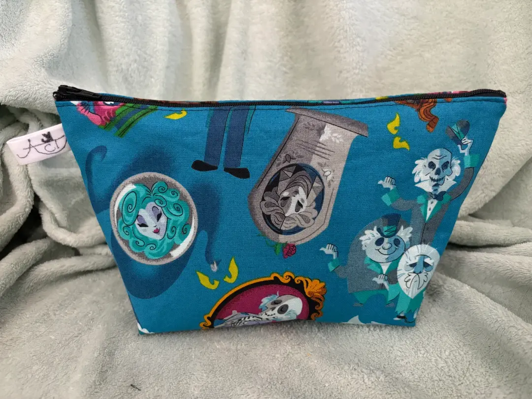 Spooky House Zipper Pouch