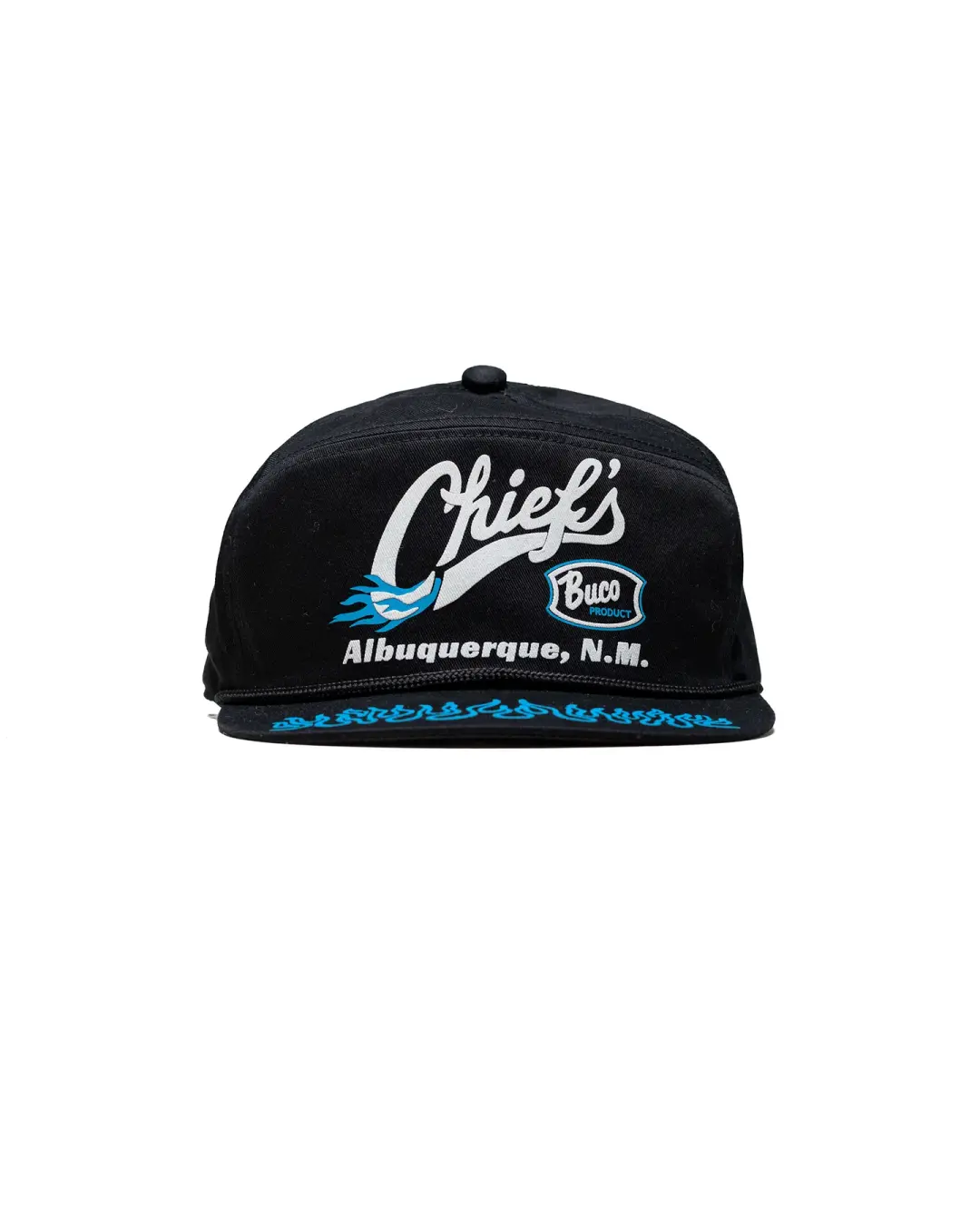 The Real McCoy's BA26002 Buco Rope Cap / Chiefs Black/Blue