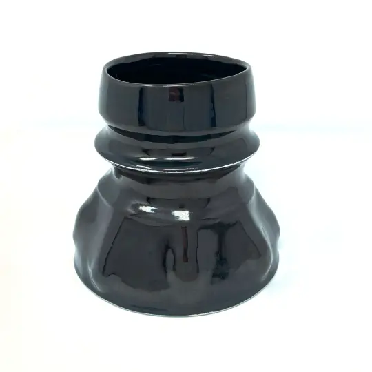 Black Glazed Vessel