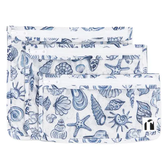 Clear Travel Bag 3 Pack: Shells