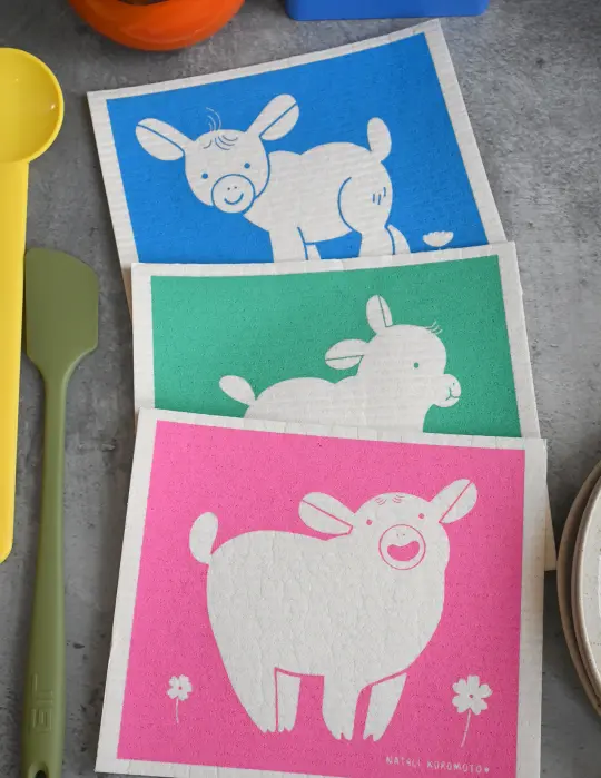 "GOAT" Reusable Swedish Dishcloth