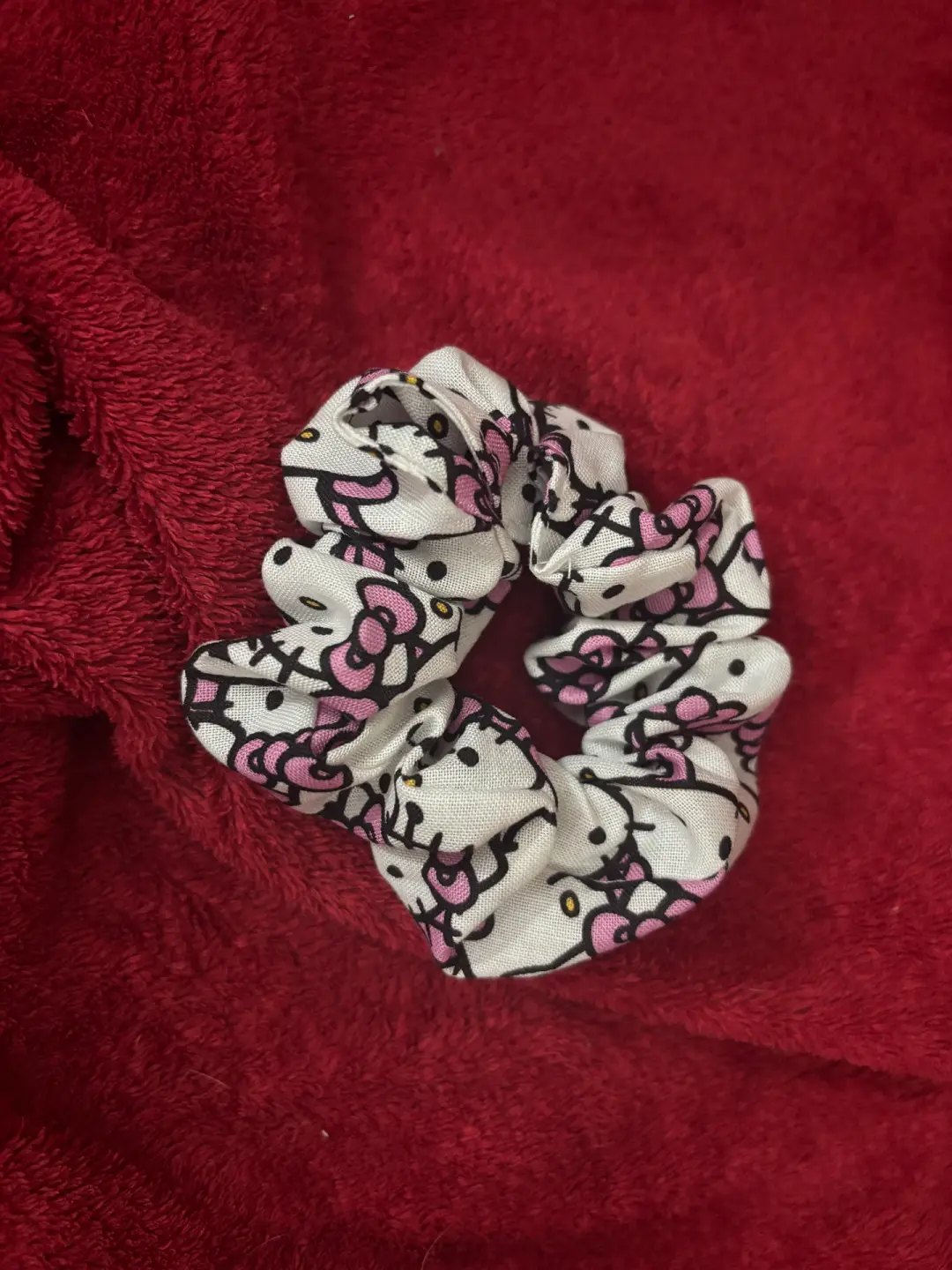 Bow Cat Scrunchie