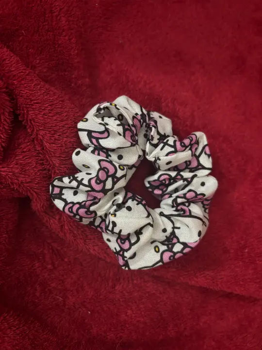 Bow Cat Scrunchie