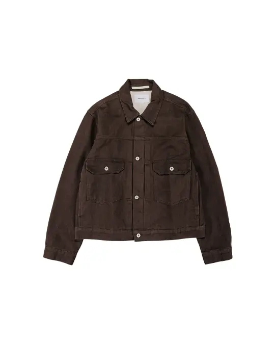 Norse Projects Storadal Resist Dyed Twill Type II Jacket Shale