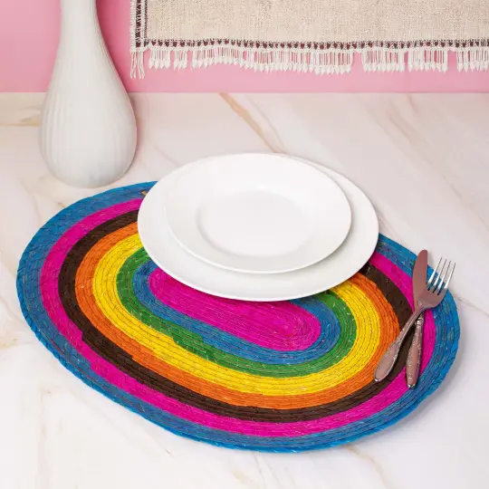 Handwoven Palm Placemats
