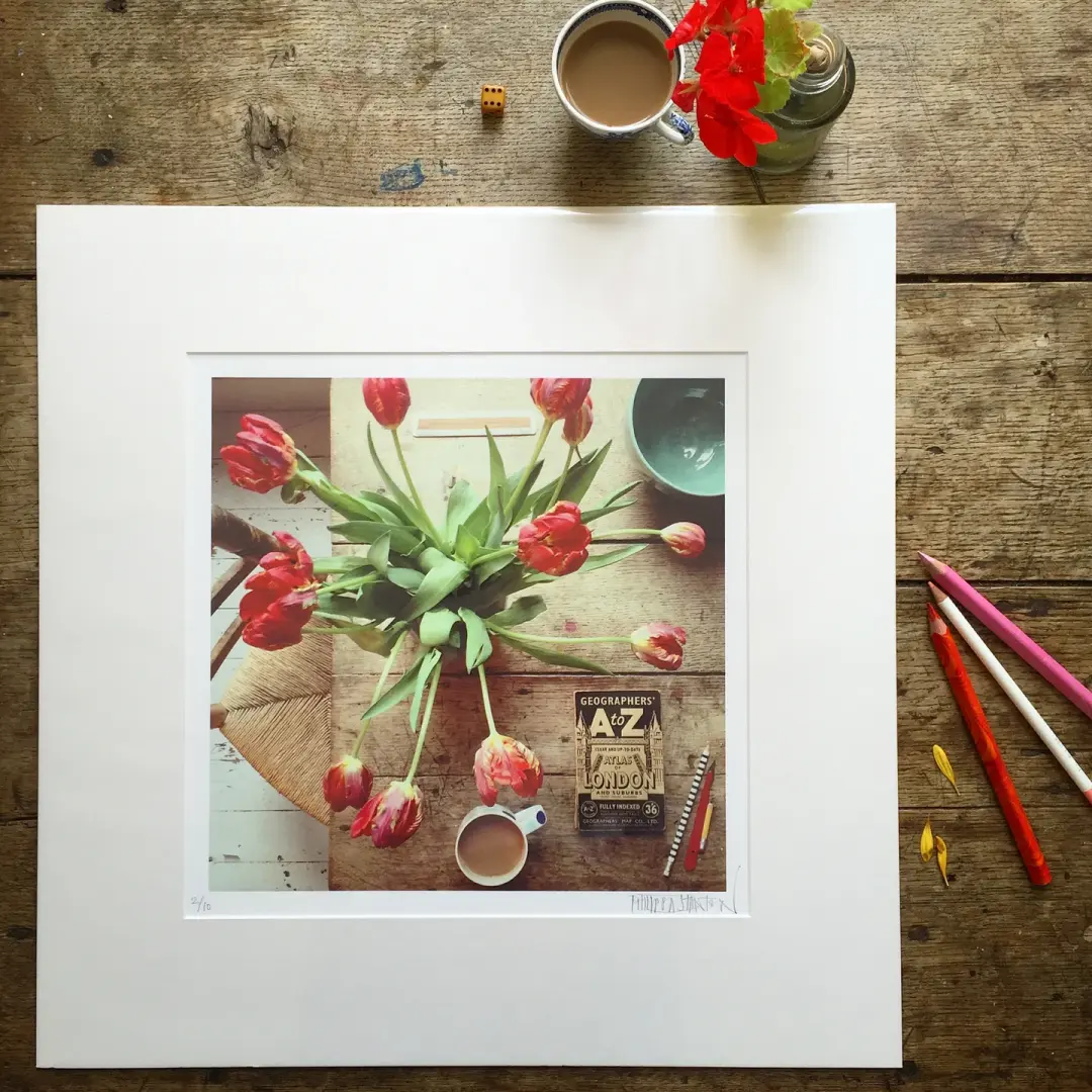 ‘London A-Z’ LIIMITED EDITION, SIGNED PRINT