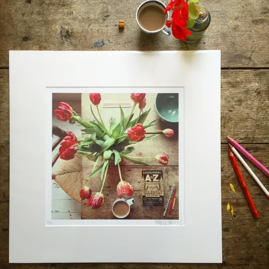 ‘London A-Z’ LIIMITED EDITION, SIGNED PRINT