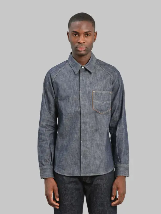Deluxeware 7640 1940's Denim Shirt