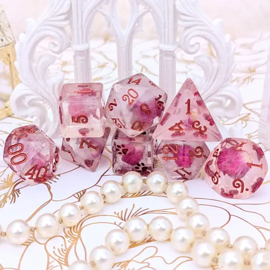 Eternal Rose Dice Set