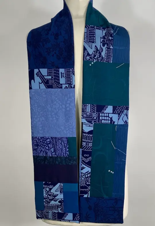 Blue Ranch Scarf