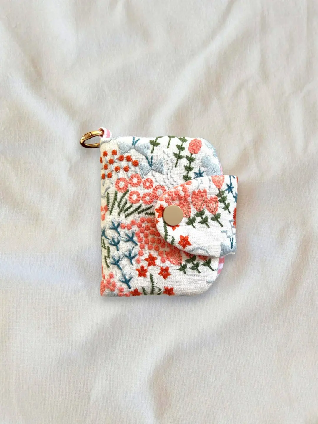 Pink Floral Wallet