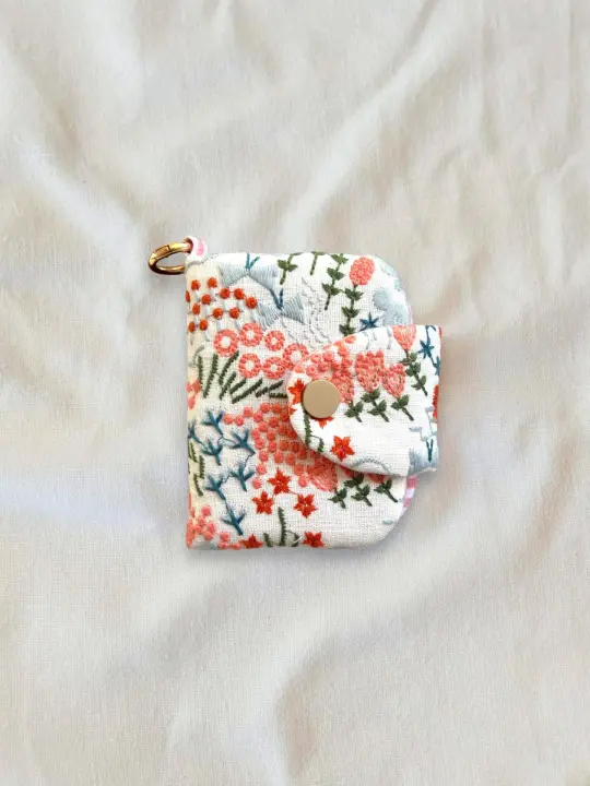 Pink Floral Wallet