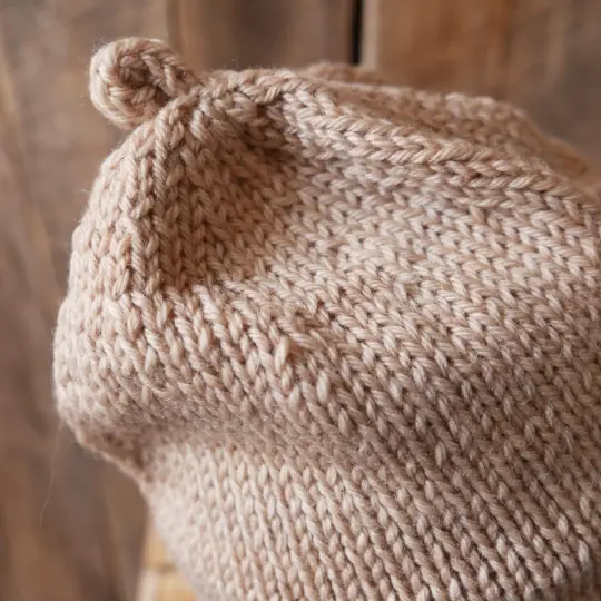 Walnut Dyed - Cream Monmouth Cap