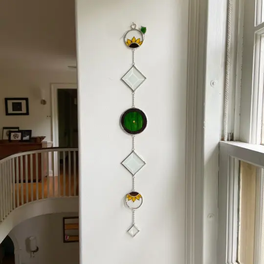 The Shire Suncatcher with Halfling Door
