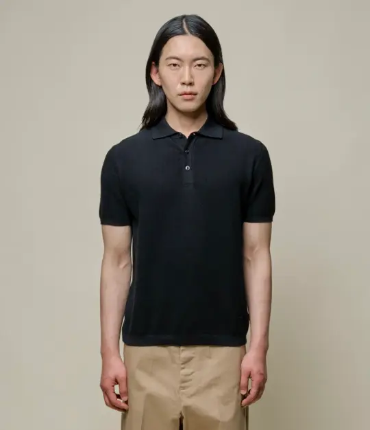 Cotton Pikée Short Sleeve Polo Shirt