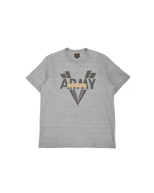 The Real McCoy's MC26017 Military Tee / Army, Ranger Grey
