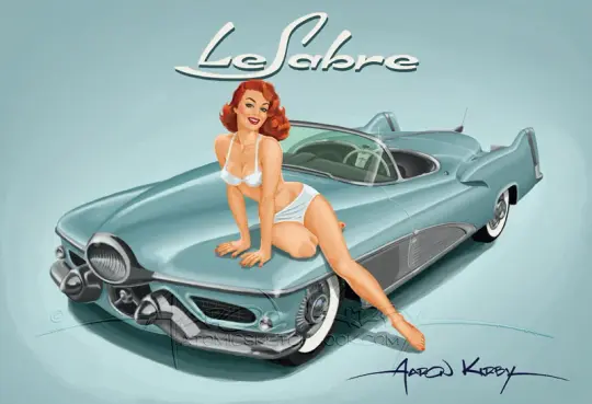 LeSabre by Aaron Kirby print