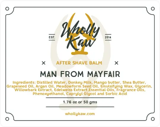 Man from Mayfair After Shave Balm, Alcohol-Free