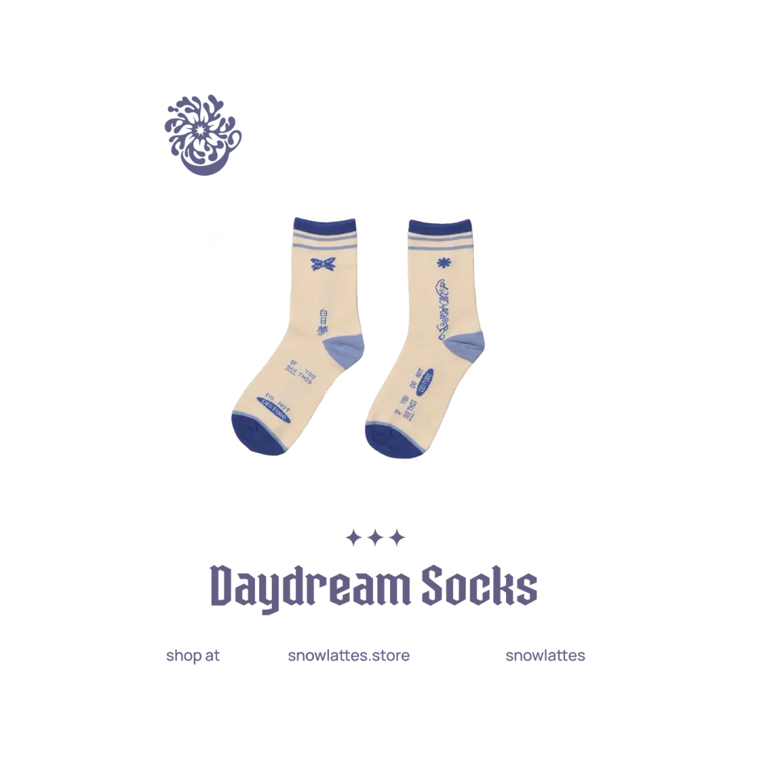 [🇺🇸US ONLY] Dream Sequence Socks - Daydreamer