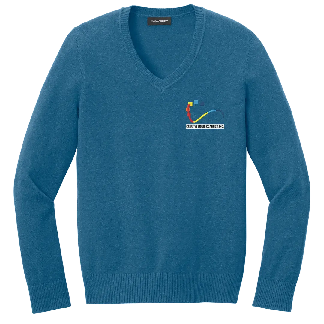 CLC LSW2850 Port Authority Ladies Vneck sweater