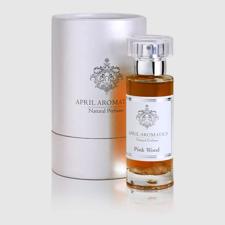 Pink Wood — natural perfume by April Aromatics, Sandalwood, rose otto and sandalwood, 30 ml