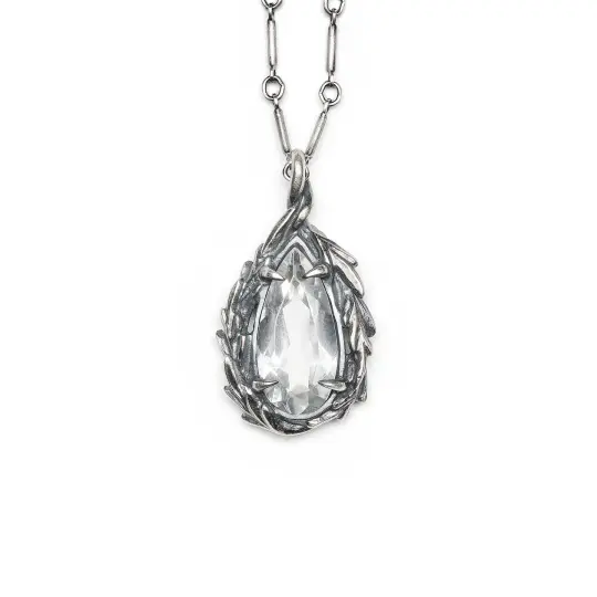 The Dreaming Stone. Clear Quartz Necklace. * Limited *