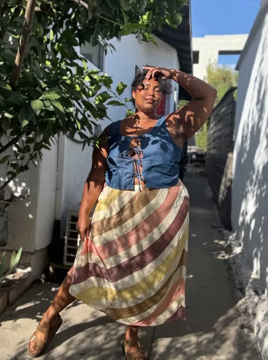 sample sale | tess skirt waikiki | XXS-3X