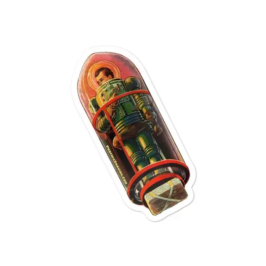 Phoenix Rocket Man Vinyl Sticker | Available in 3 Sizes
